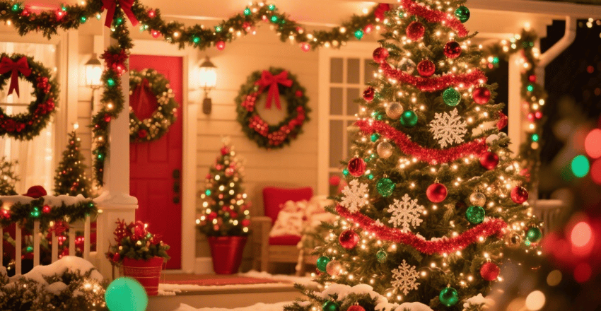 Christmas House Decorations: The Ultimate Guide to Transforming Your Home into a Holiday Haven, Themes, DIY Ideas, and Festive Cheer Inside and Out