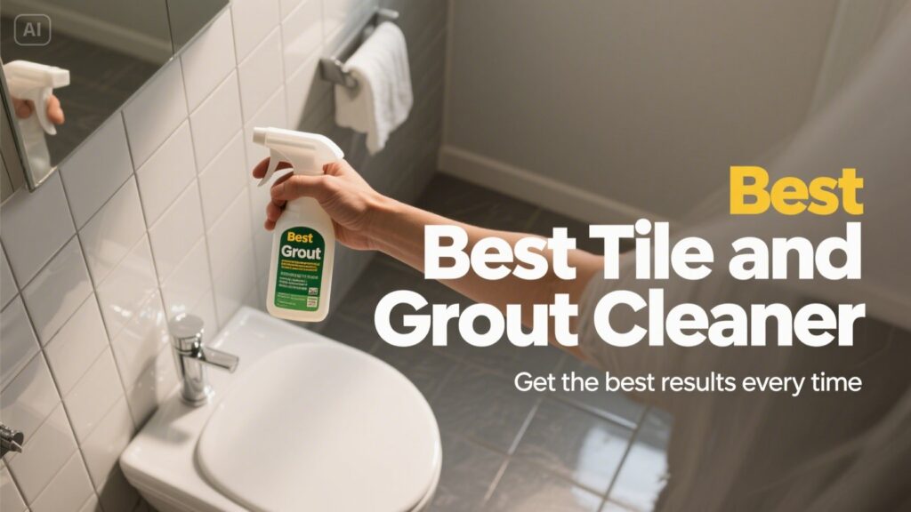 Best Tile and Grout Cleaner: Top Picks for Effective Cleaning and Maintenance Solutions