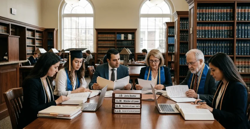 Law Degree Abbreviations Explained: What J.D., LL.M., LL.B., and S.J.D. Mean in the U.S.