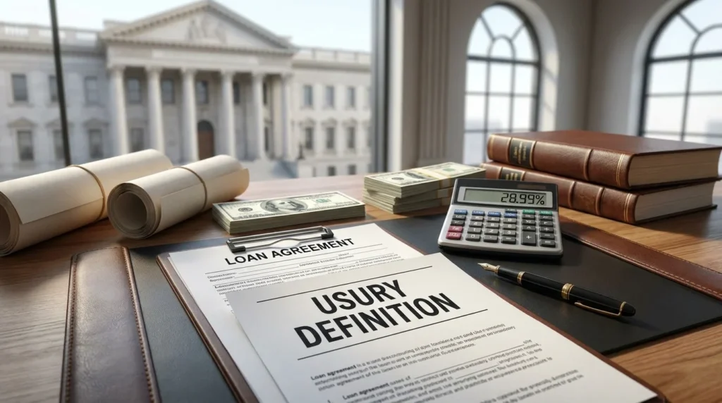 Usury Definition Explained: What Usury Means, How Excessive Interest Rates Work, Usury Laws, Legal Limits, Exceptions, and What Borrowers Should Know