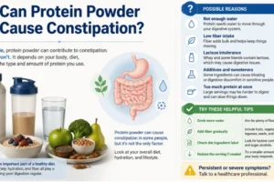 Does protein powder cause constipation